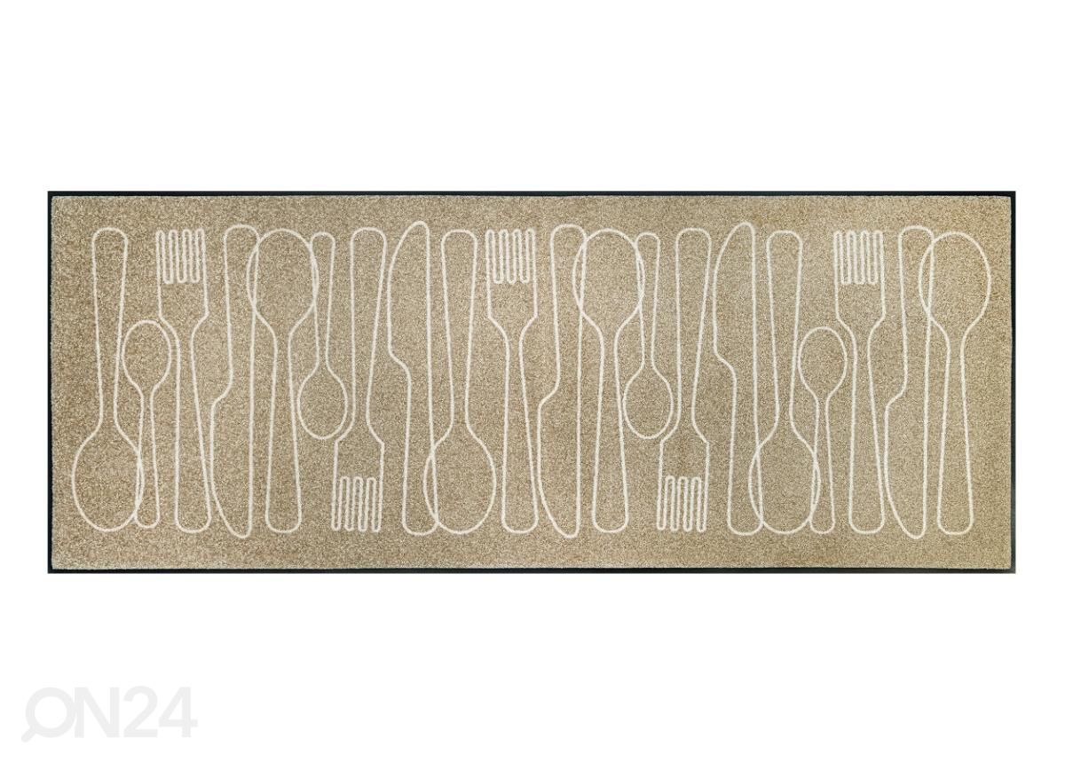 Vaip Cutlery Symphony 75x190 cm suurendatud