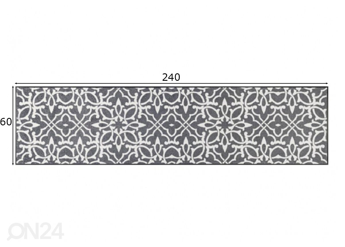 Vaip Decorada 60x240 cm suurendatud mõõdud