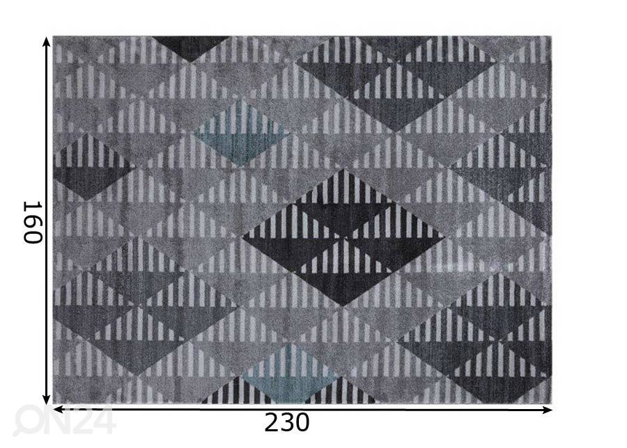 Vaip Enjoy 160x230 cm suurendatud mõõdud