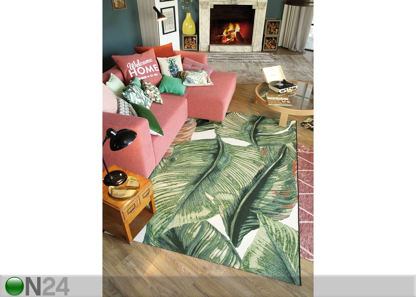 Vaip Garden Leaf 70x120cm suurendatud