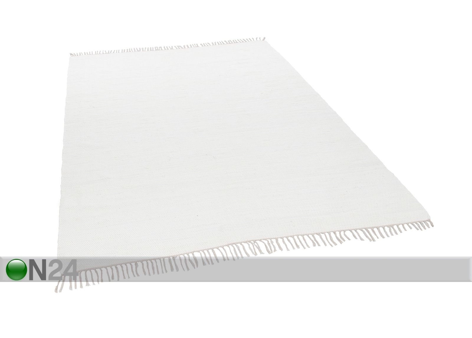 Vaip Happy Cotton Uni 60x120 cm, valge suurendatud