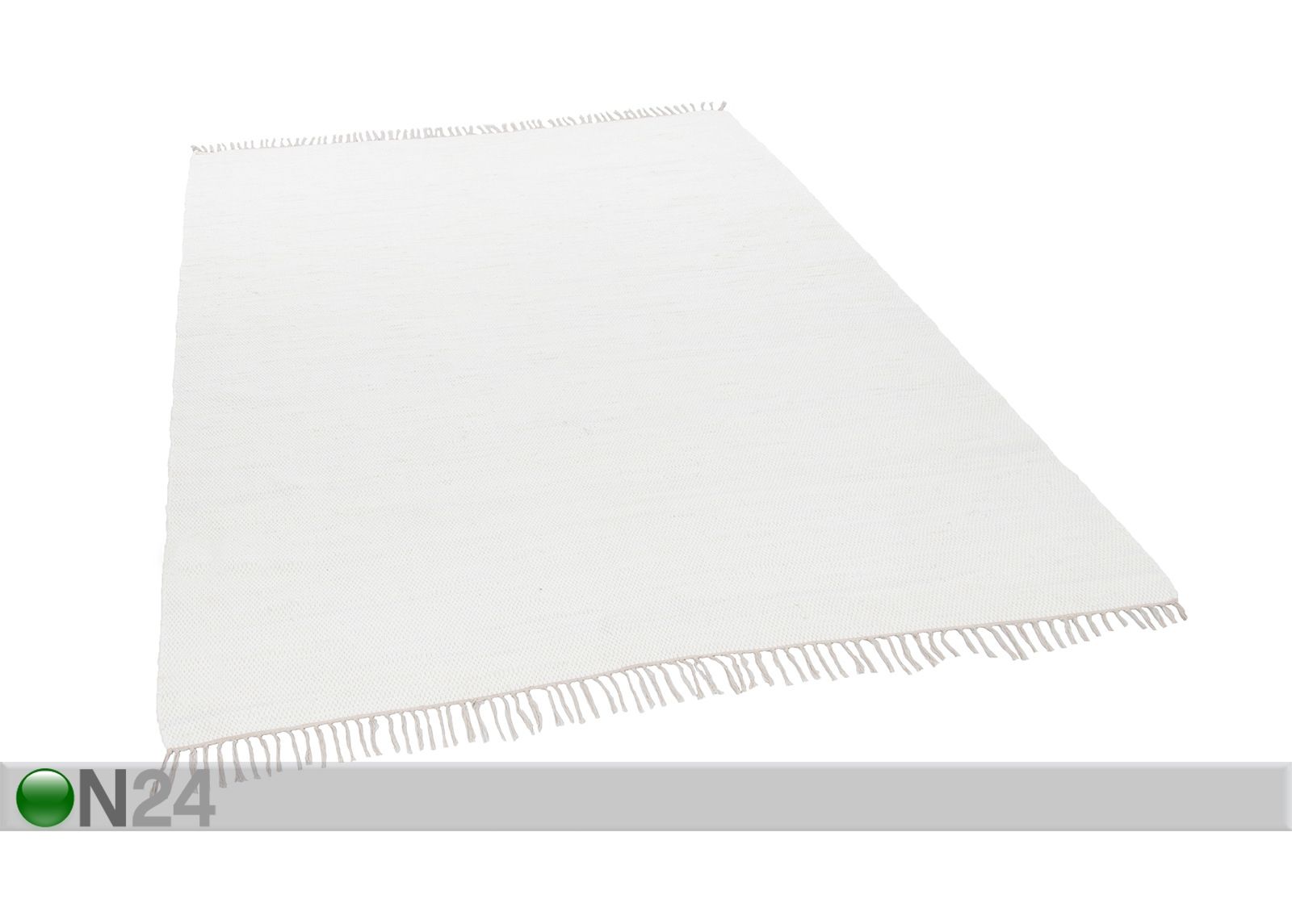 Vaip Happy Cotton Uni 90x160 cm, valge suurendatud