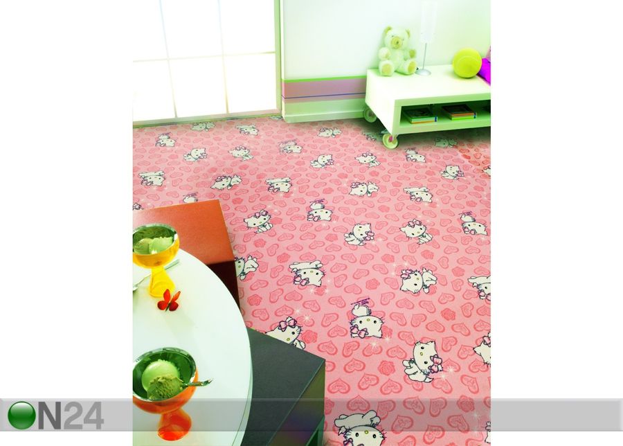 Vaip lastetuppa Charmmy Kitty 160x240 cm suurendatud