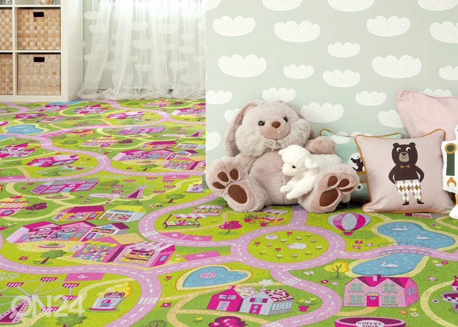 Vaip lastetuppa Magus Linnake 200x300 cm suurendatud