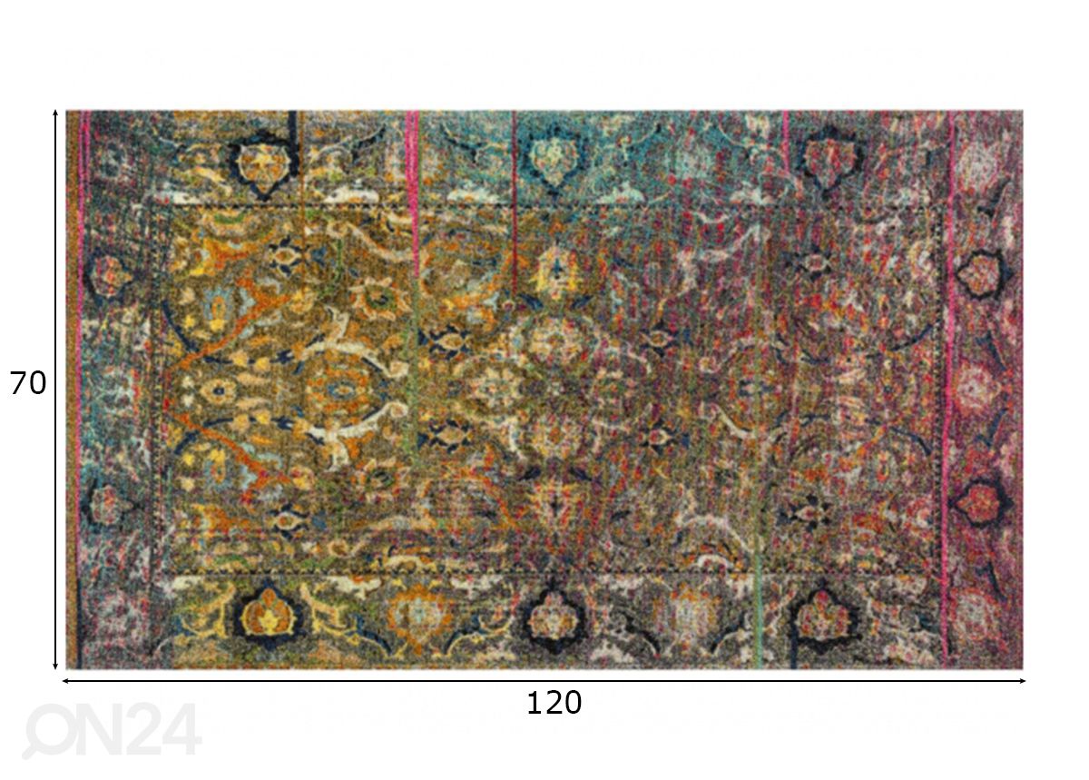 Vaip Mirage 70x120 cm suurendatud mõõdud