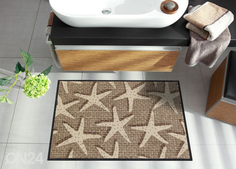 Vaip Seestern Jute 50x75 cm suurendatud