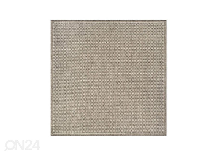 Vaip Tatami Taupe 200x200 cm suurendatud