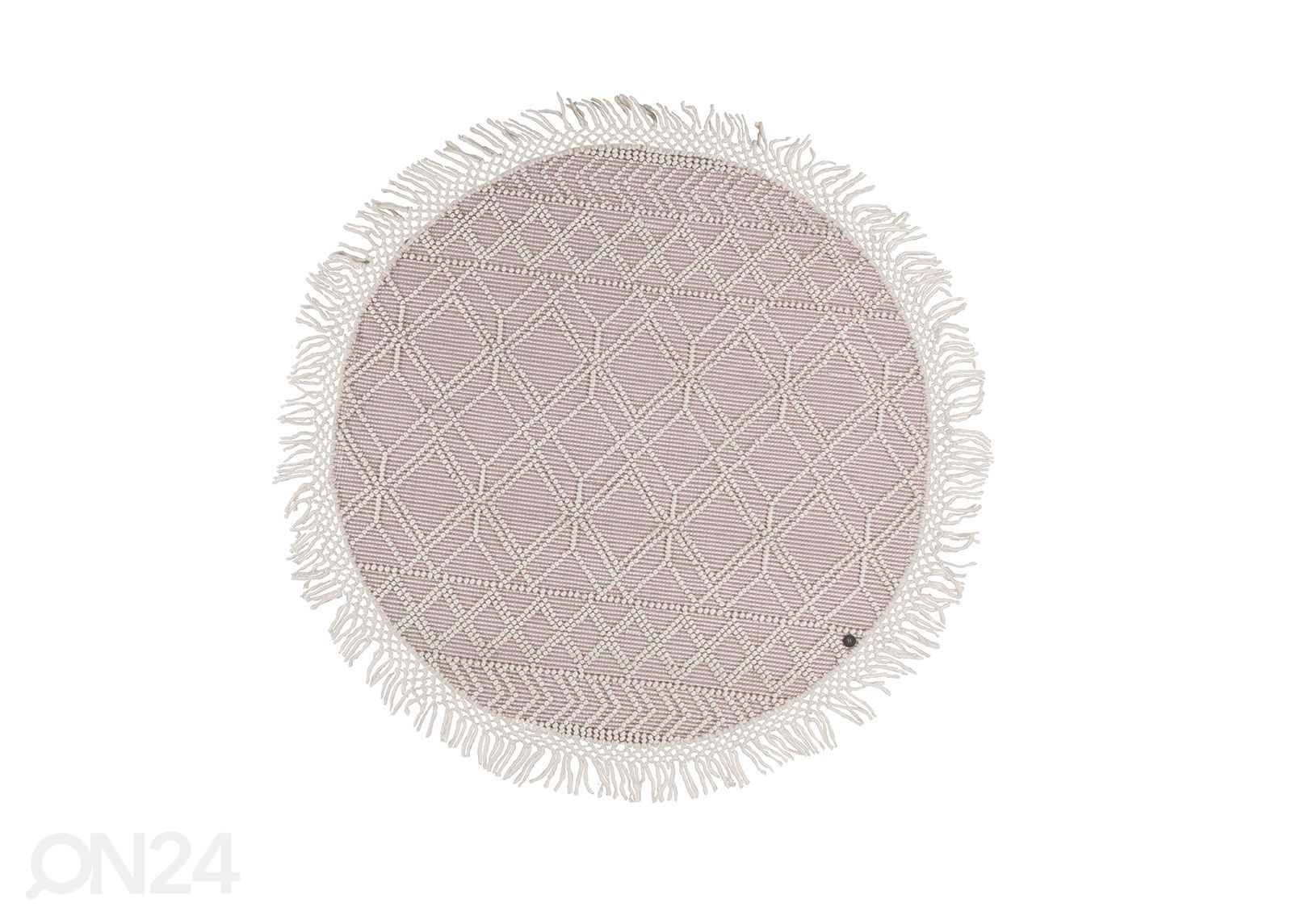 Vaip Tom Tailor Colored Macrame Ø140 cm roosa suurendatud