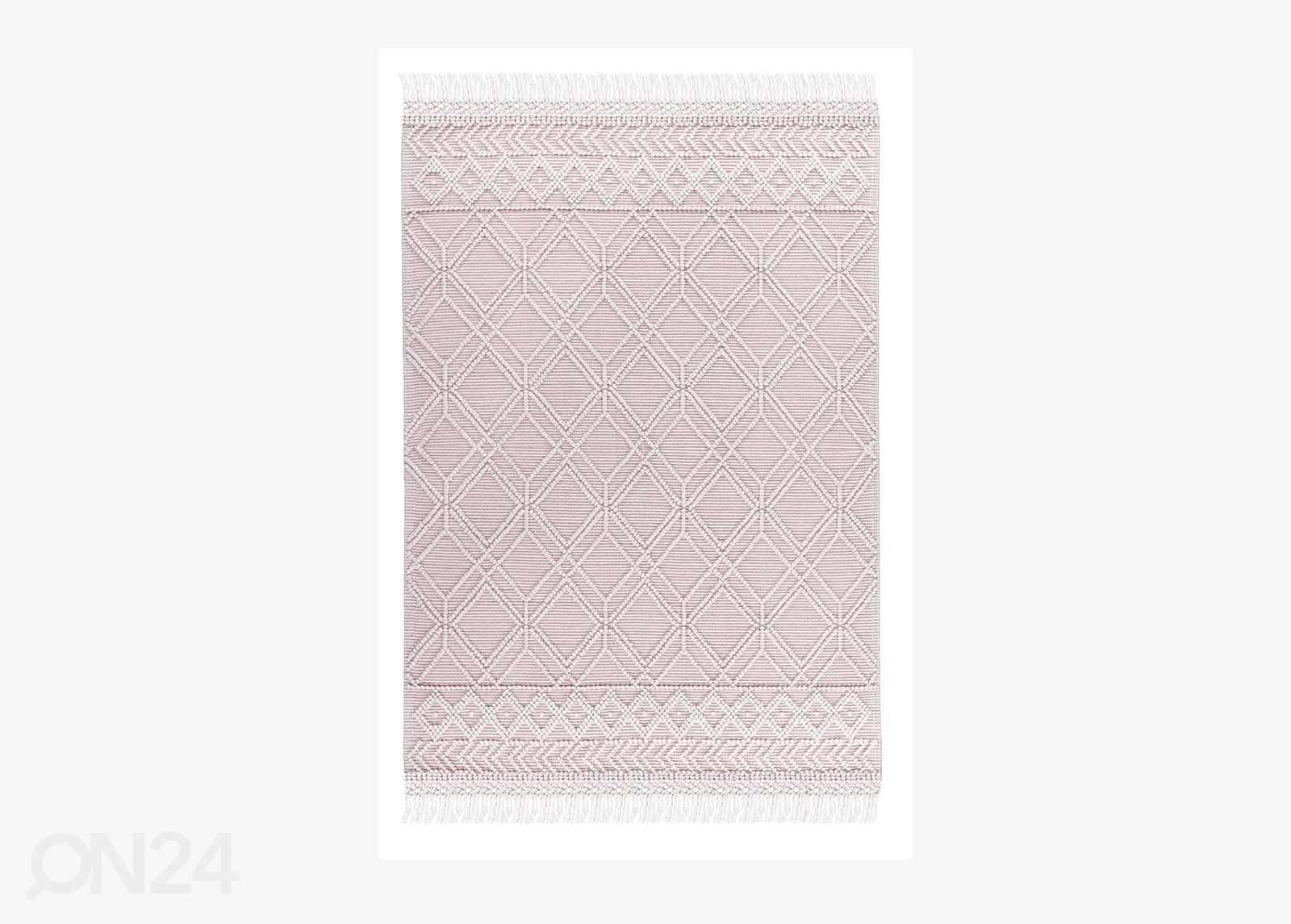 Vaip Tom Tailor Colored Macrame, 65x135 cm roosa suurendatud