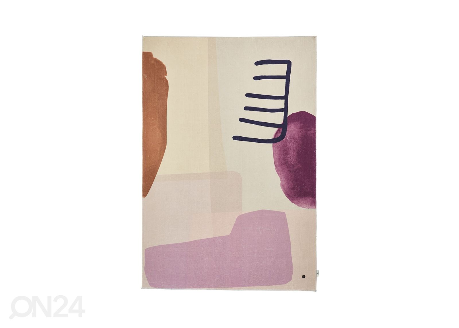 Vaip Tom Tailor Shapes, 140x200 cm lilla/multi suurendatud