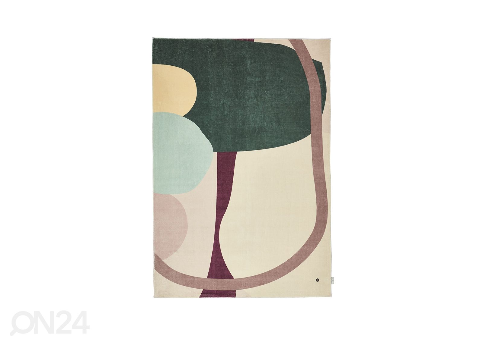 Vaip Tom Tailor Shapes, 140x200 cm roheline/multi suurendatud