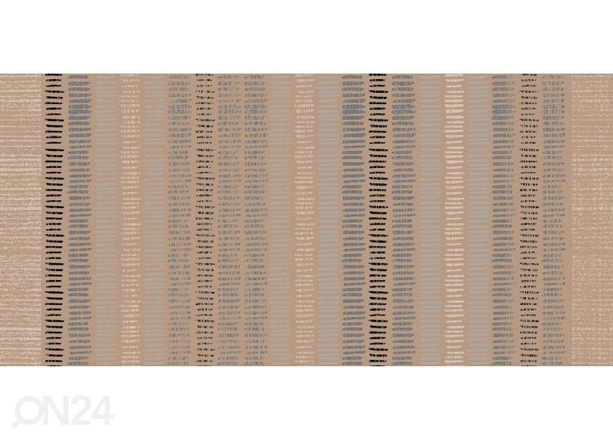Vaip Universal Linea Beige 67x150 cm suurendatud