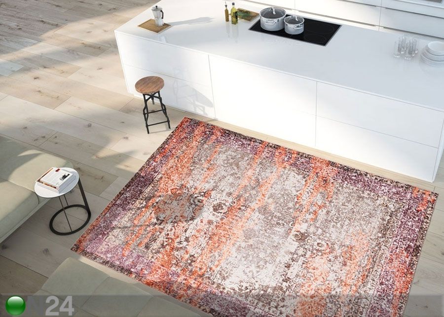 Vaip Vintage Beige Orange suurendatud