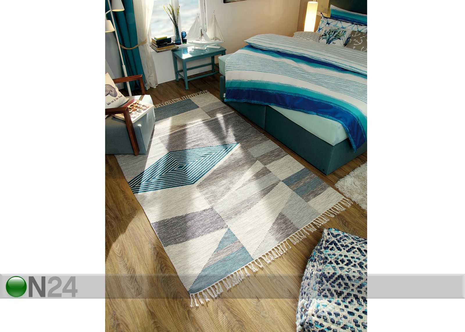 Vaip Vintage Modern Kelim 140x200 cm suurendatud