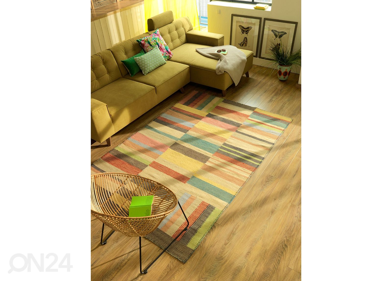 Vaip Vintage Patch 65x135 cm suurendatud