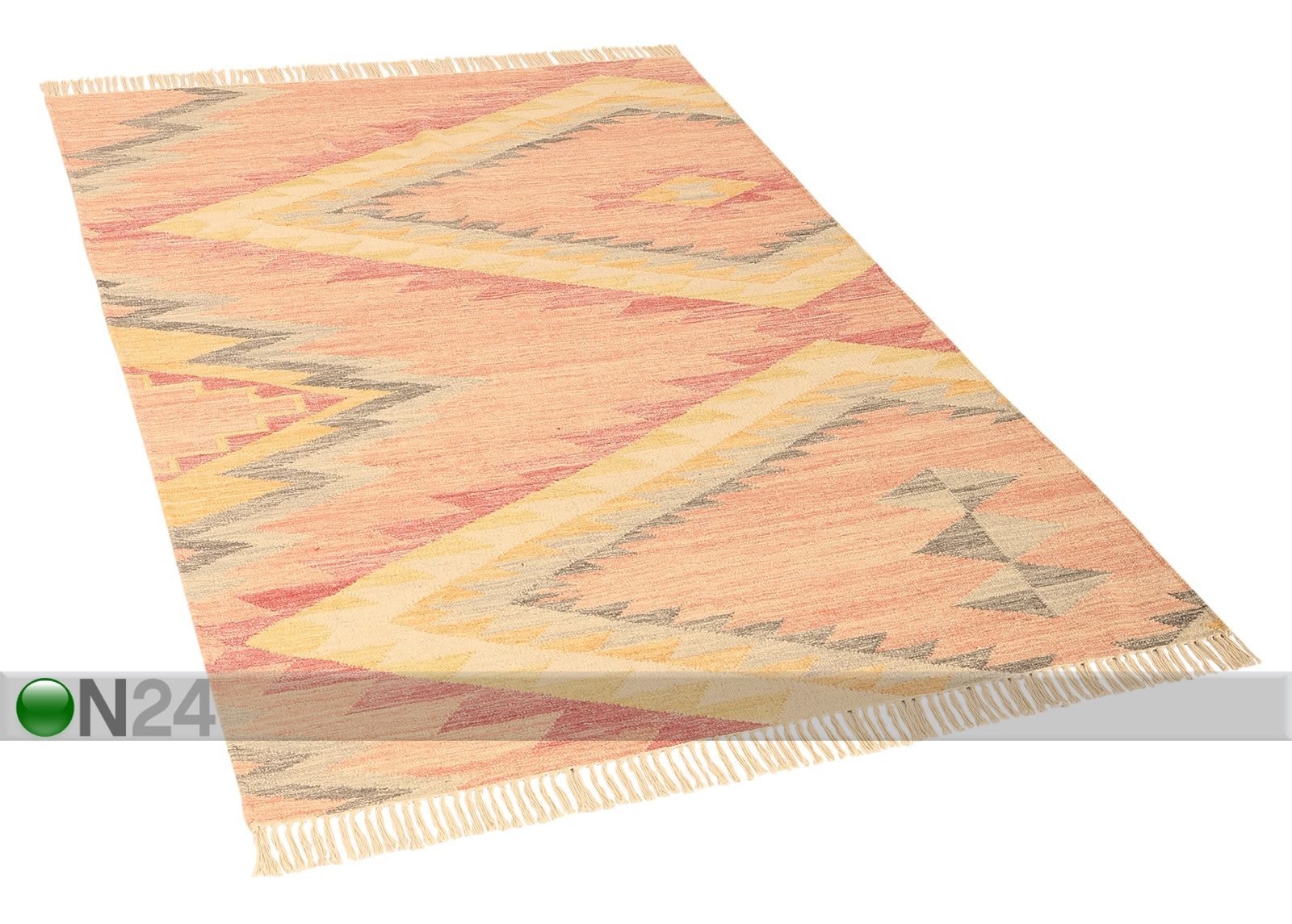 Vaip Vintage Zigzag Kelim 140x200cm suurendatud