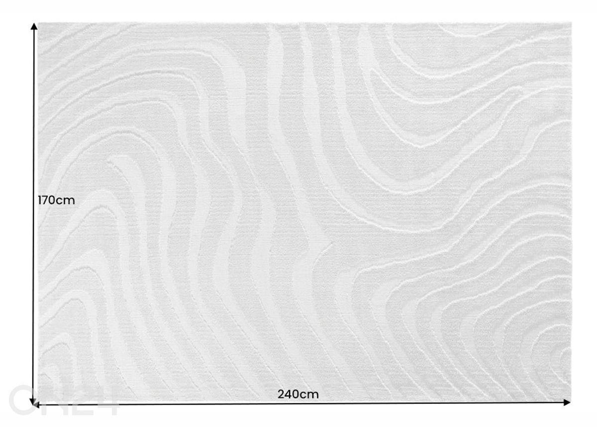 Vaip Wave 240x170 cm suurendatud mõõdud