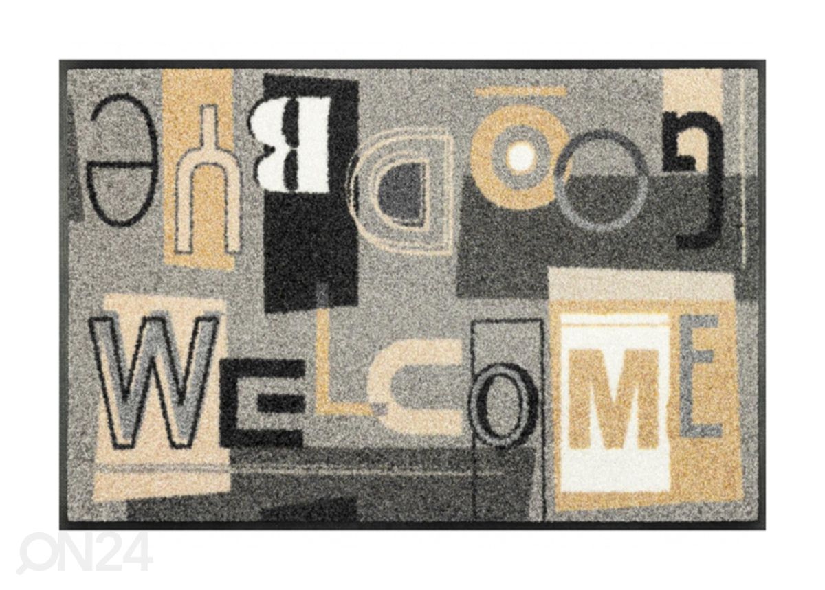 Vaip Welcome Goodbye 50x75 cm suurendatud