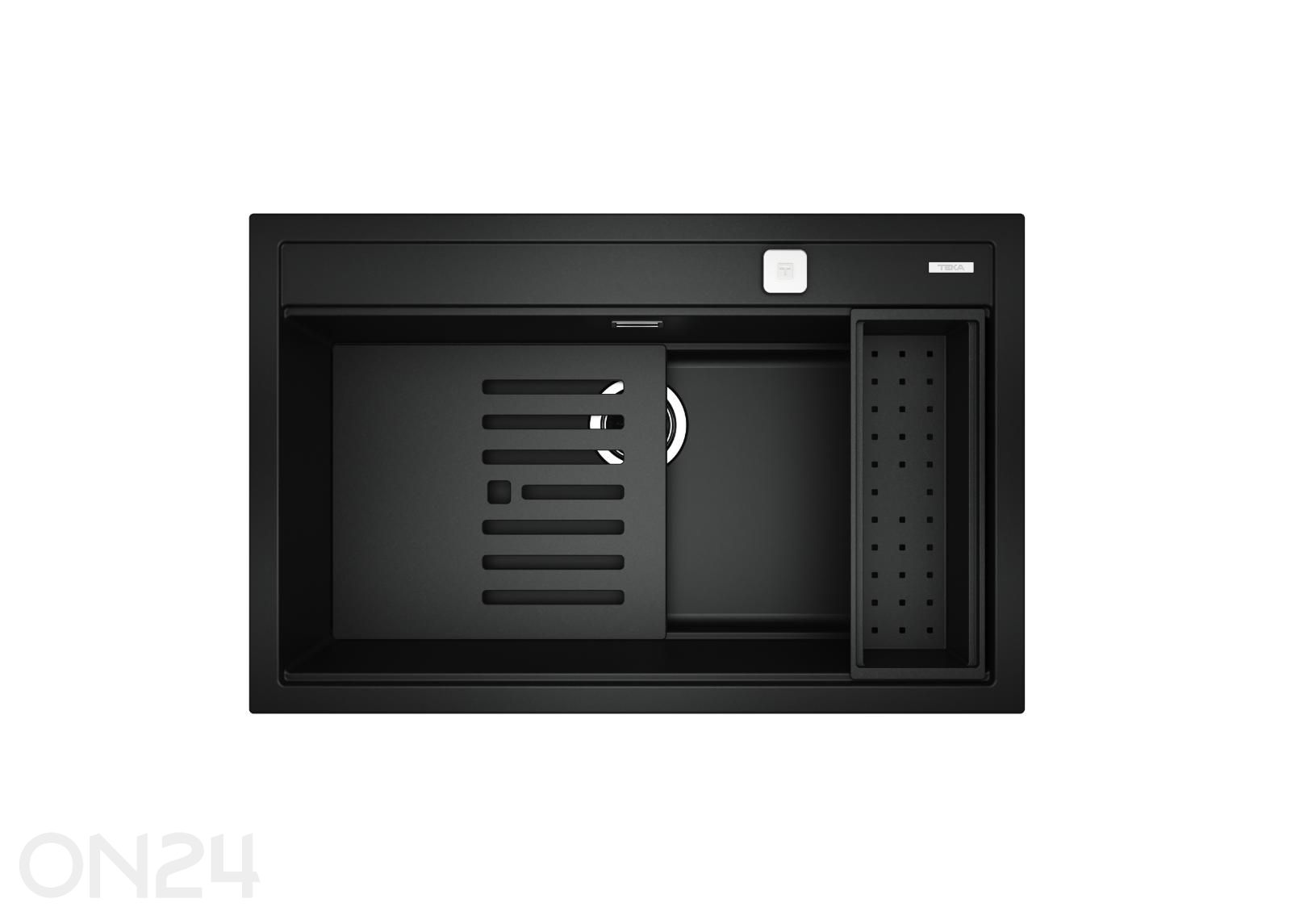 Valamu Teka Nova 80 WS-TG 1B, must suurendatud