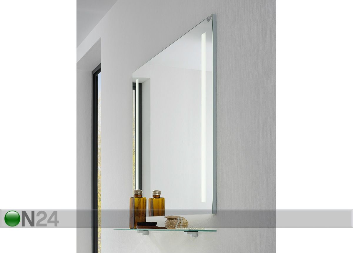 Valgustiga peegel Lima 60x75 cm suurendatud