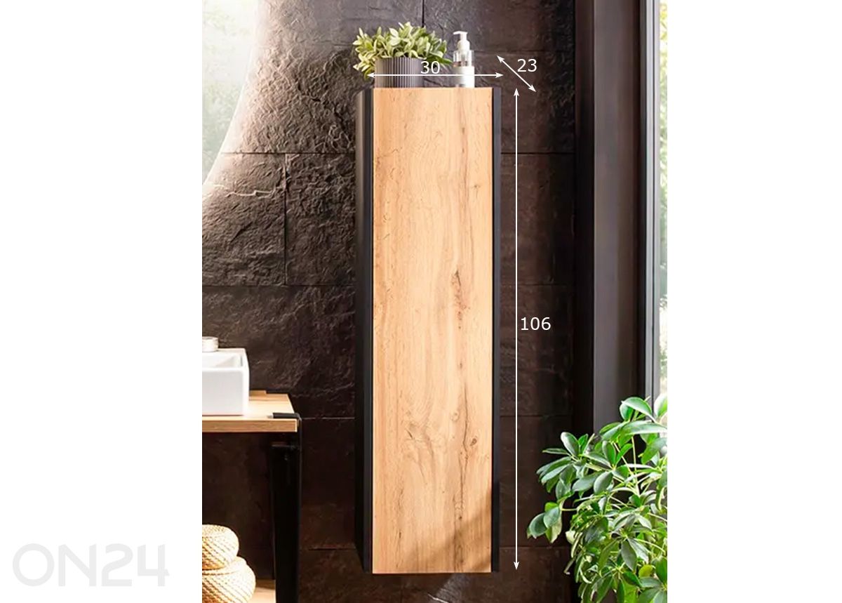 Vannitoakapp Tonder suurendatud mõõdud