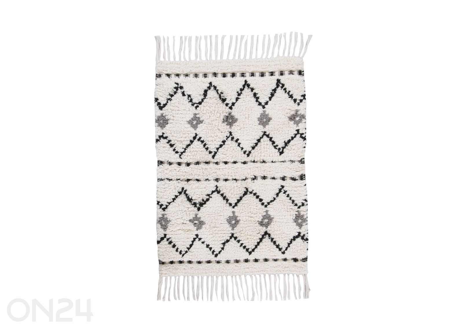 Vannitoavaip Ethno Bath Zigzag 60x100 cm suurendatud