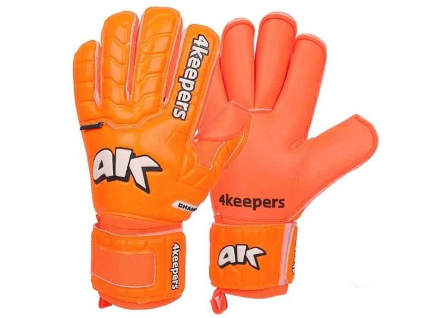 Väravavahikindad lastele 4Keepers Champ Colour Orange IV RF Junior S605082 suurendatud