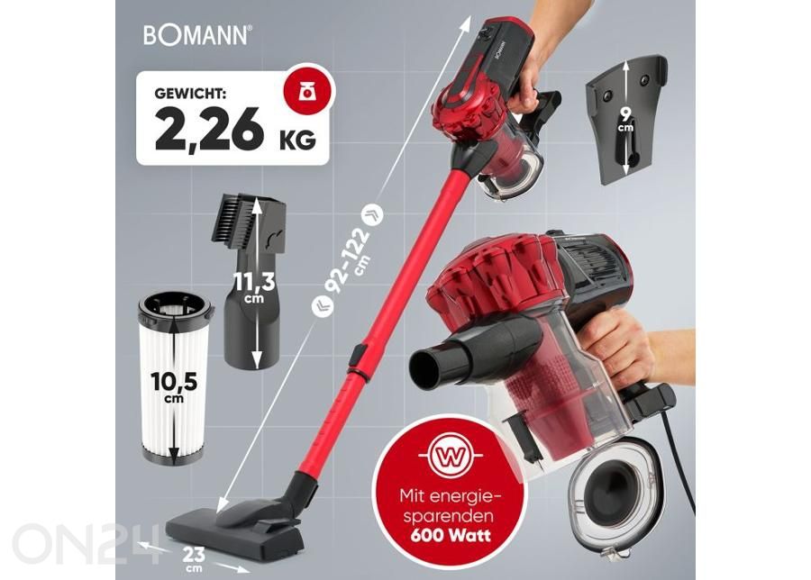 Varstolmuimeja Bomann BS6072CB suurendatud mõõdud