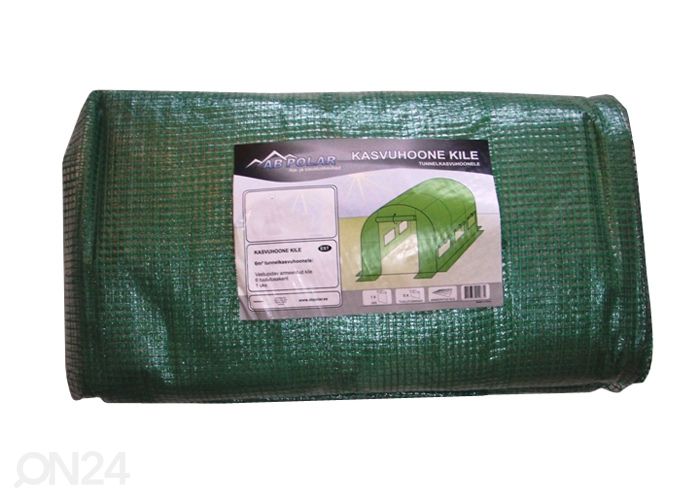 Varukile kilekasvuhoonele 8 m² suurendatud