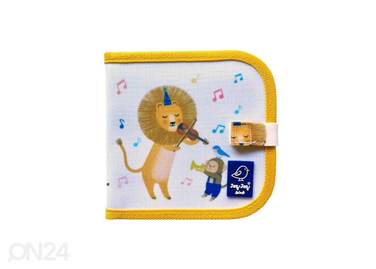 Värviraamat tolmuvabade kriitidega Jaq Jaq Bird Lõvi 15x15 cm suurendatud