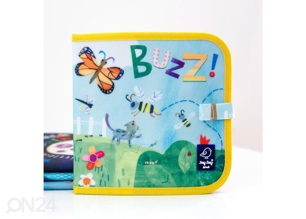 Värviraamat tolmuvabade kriitidega Jaq Jaq Bird Mardikad 20x20 cm suurendatud