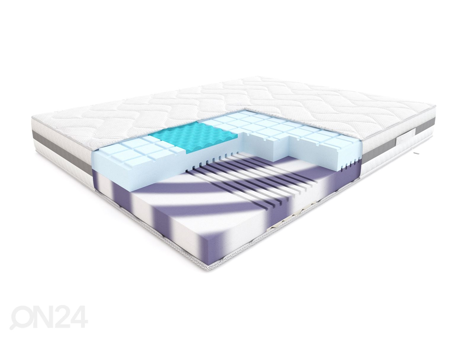 Vedrudeta madrats Hilding Conga Cashmere 140x200 cm suurendatud