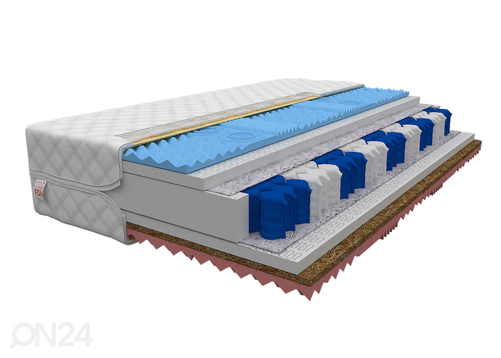 Vedrumadrats 90x200 cm suurendatud