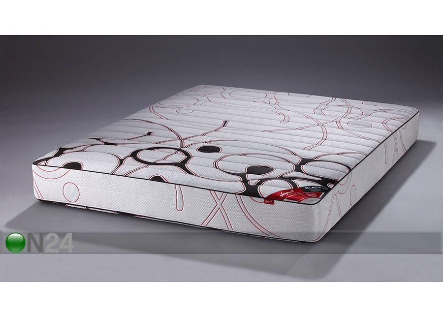 Vedrumadrats BLACK Zoned Multipocket Sensity™ 140x200 cm suurendatud
