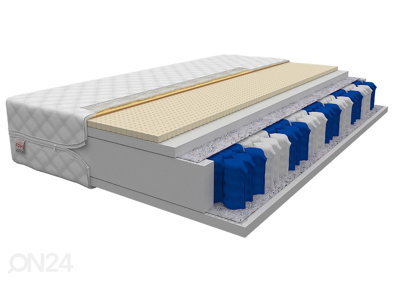 Vedrumadrats Bolonia 80x200 cm suurendatud