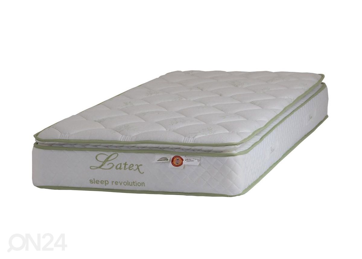 Vedrumadrats Lateks Lux Pocket 180x200 cm suurendatud