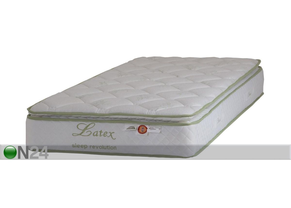 Vedrumadrats Lateks Lux Pocket 90x200 cm suurendatud