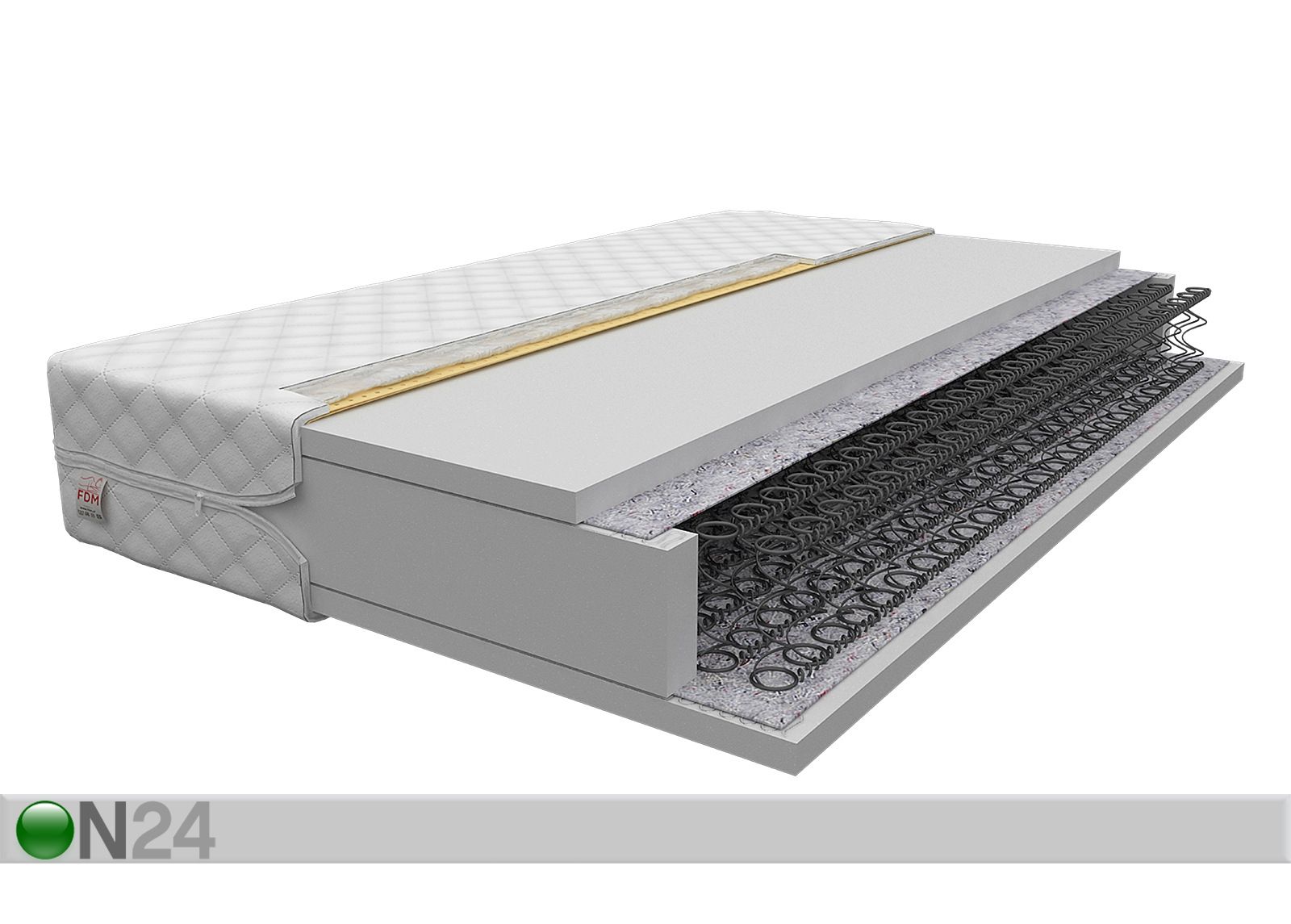 Vedrumadrats Pesaro 80x200 cm suurendatud