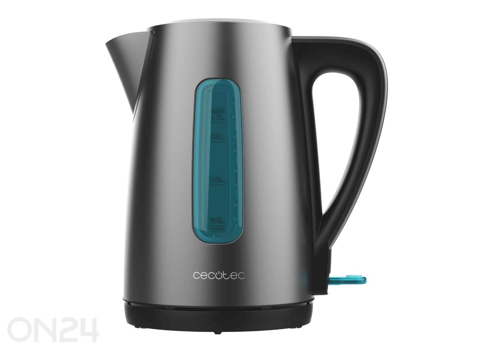 Veekeetja Cecotec ThermoSense, 1.7 L, must suurendatud