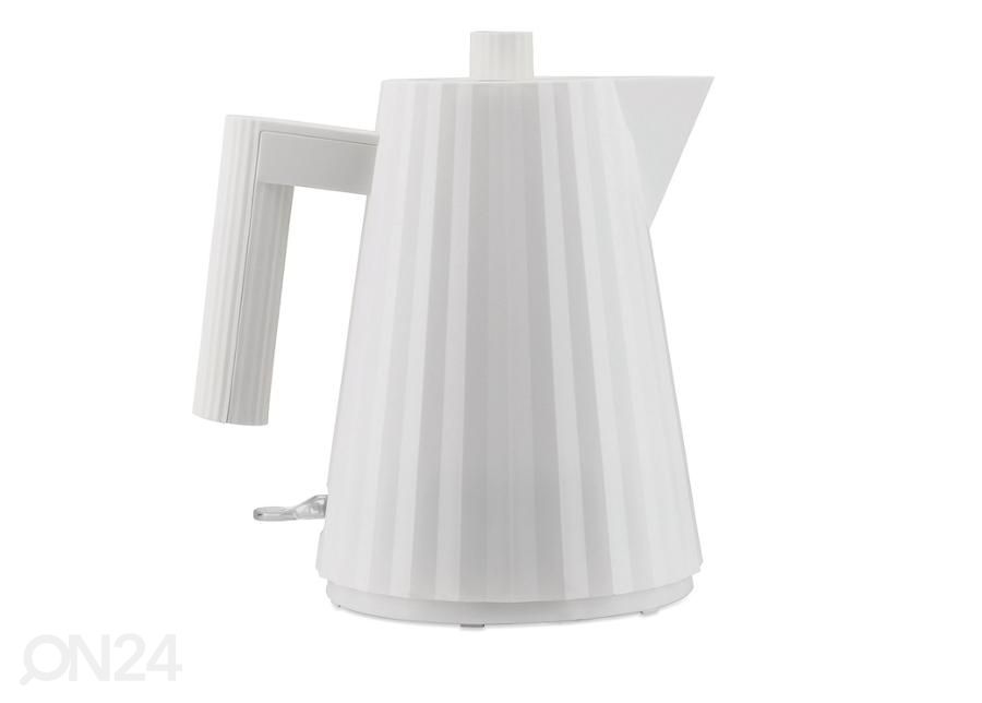 Veekeetja Plisse Alessi MDL061W, 1 L, valge suurendatud
