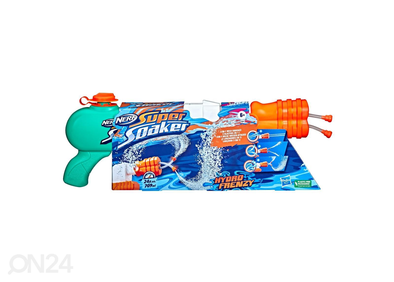 Veepüstol Hydro Frenzy NERF SUPERSOAKER suurendatud
