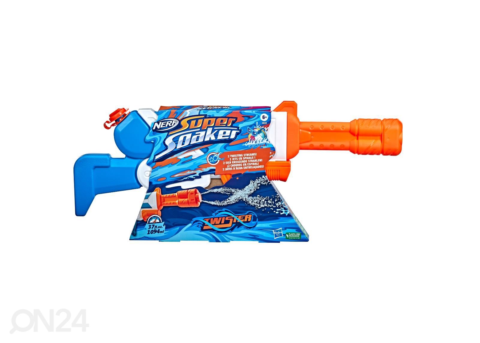 Veepüstol Twister NERF SUPERSOAKER suurendatud