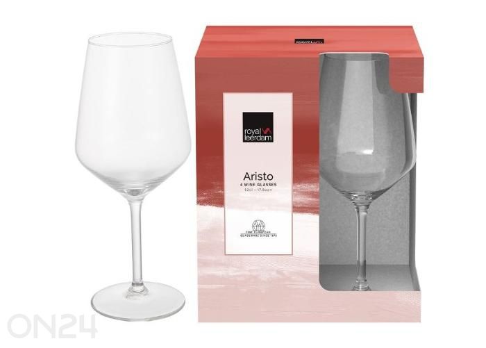 Veiniklaas Aristo 38cl, 4tk suurendatud