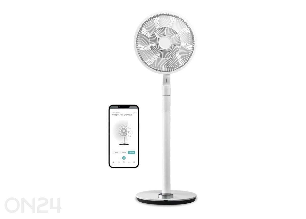 Ventilaator Duux Whisper Flex Ultimate Smart, kaugjuhitav, valge suurendatud