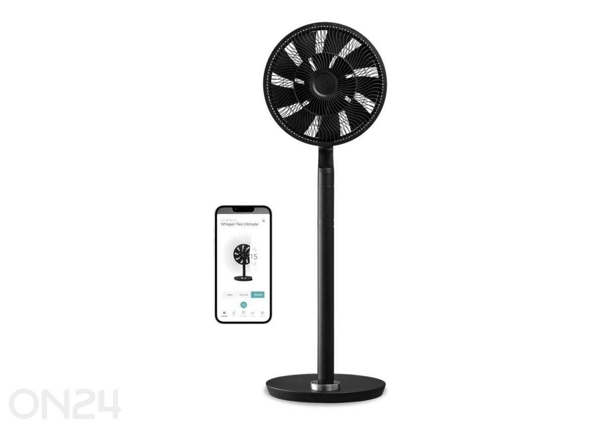 Ventilaator Duux Whisper Flex Ultimate Smart, must suurendatud