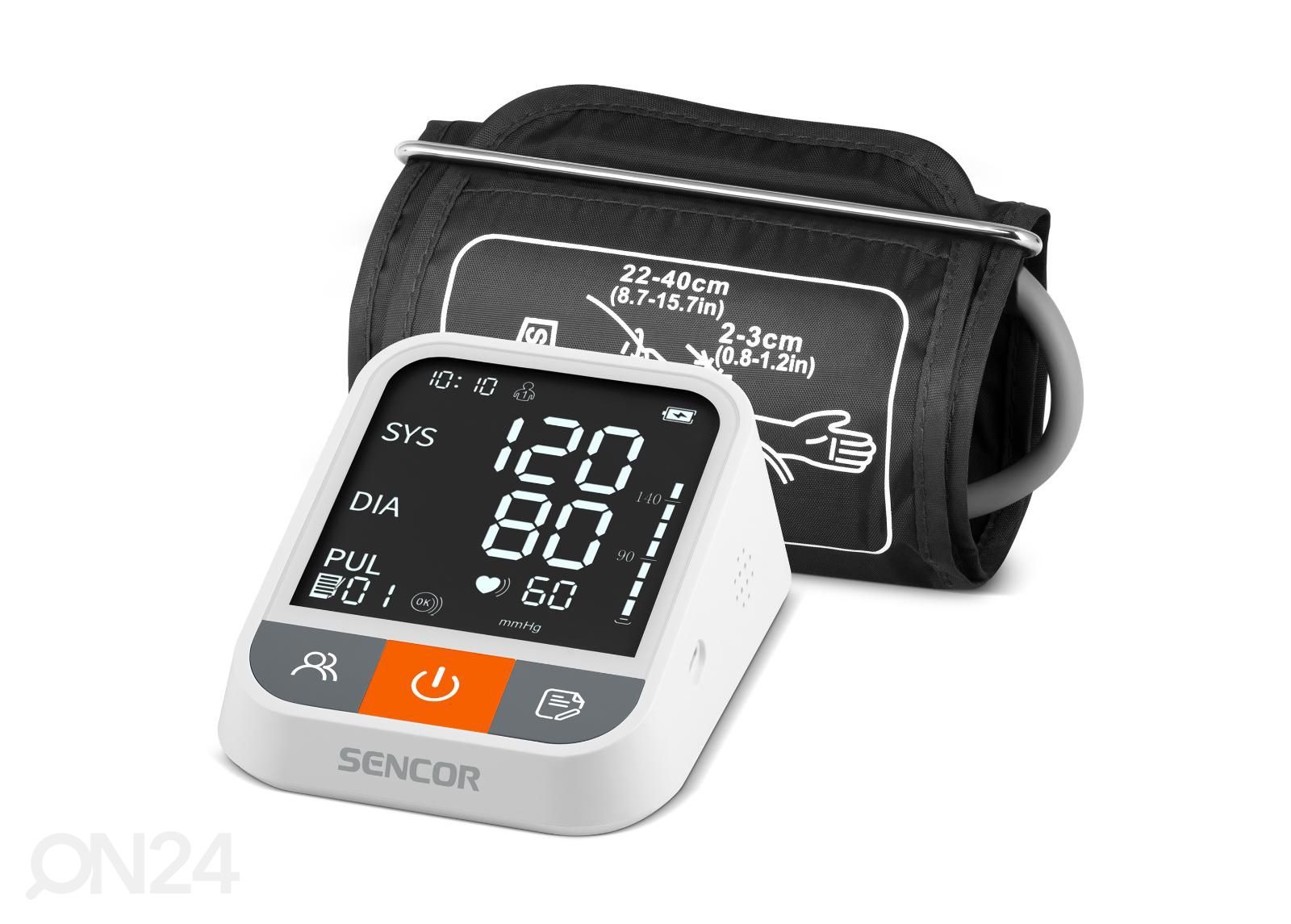 Vererõhumõõtja Sencor SBP1500WH, Bluetooth + WiFi suurendatud