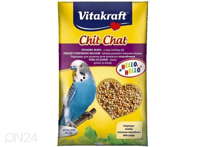 Viirpapagoide täiendsööt chit-chat 20 g suurendatud