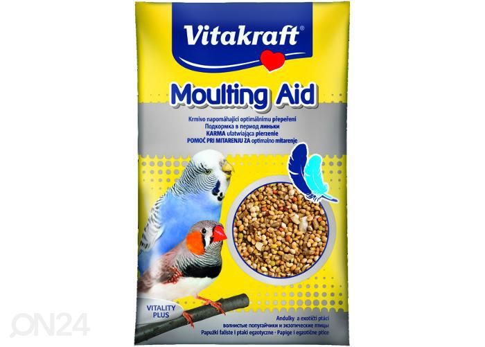 Viirpapagoide täiendsööt moulting aid 20 g suurendatud
