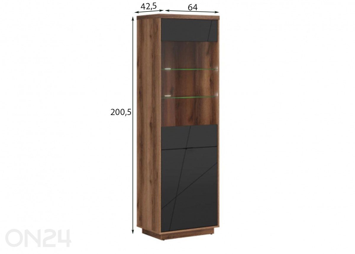 Viitriinkapp Forn suurendatud mõõdud