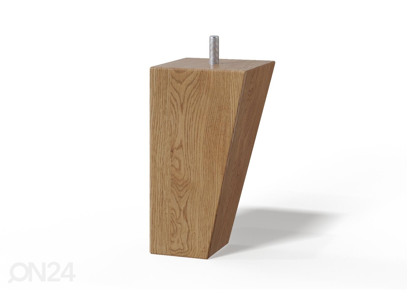 Viltused koonus puitjalad h12 cm, 4 tk suurendatud
